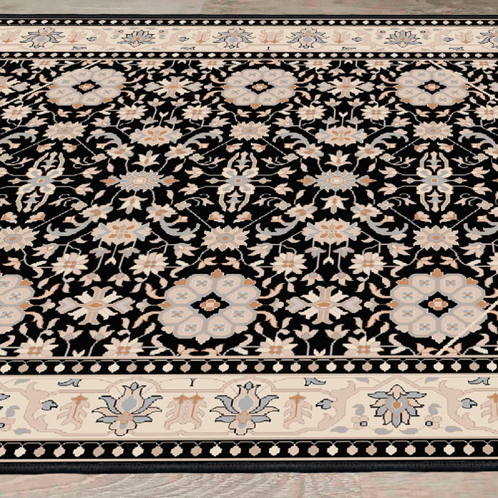 Conceptum Alfombra Woosonıl006 160 x 230 cm Crema, Camel, Gris y Negro Conceptum Alfombra Woosonıl006 160 x 230 cm Crema, Camel, Gris y Negro